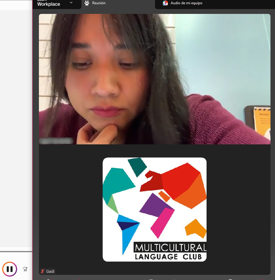 Spanish class videocall