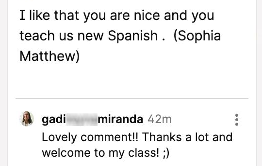 Student review Sophia
